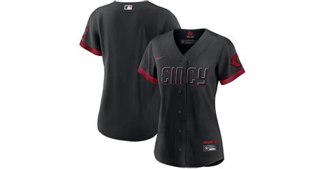 men's cincinnati reds nike black 2023 city connect replica jersey|cincinnati reds nike.